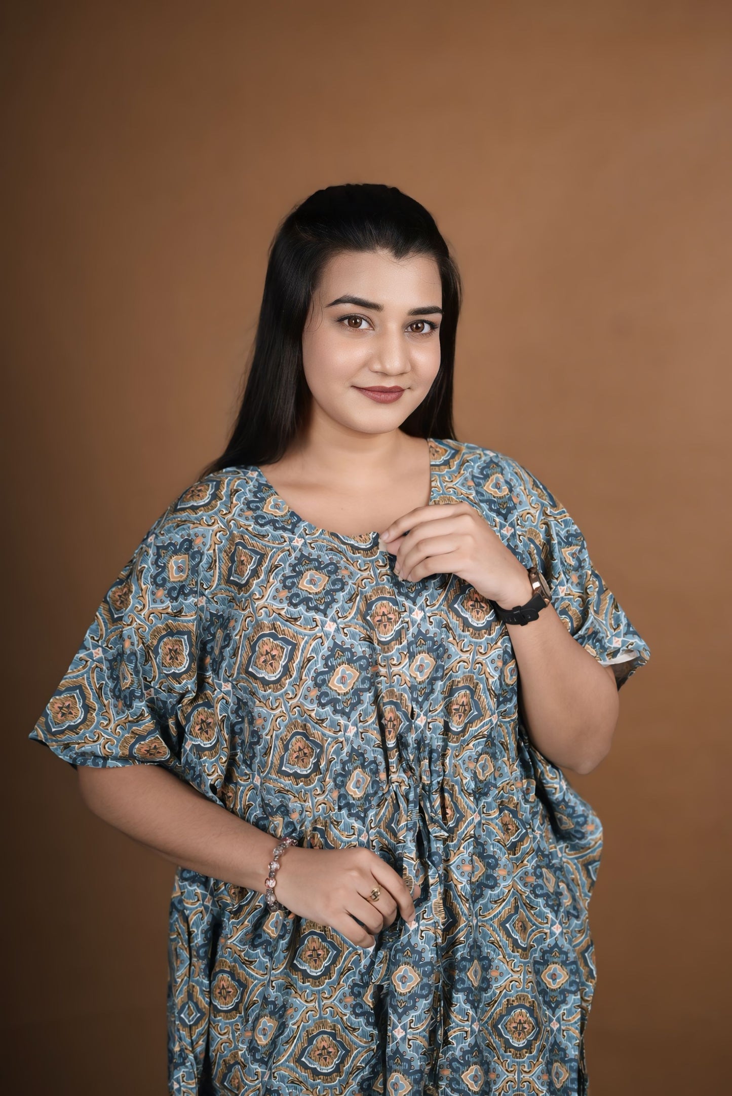KAFTAN - Ajrak Blue