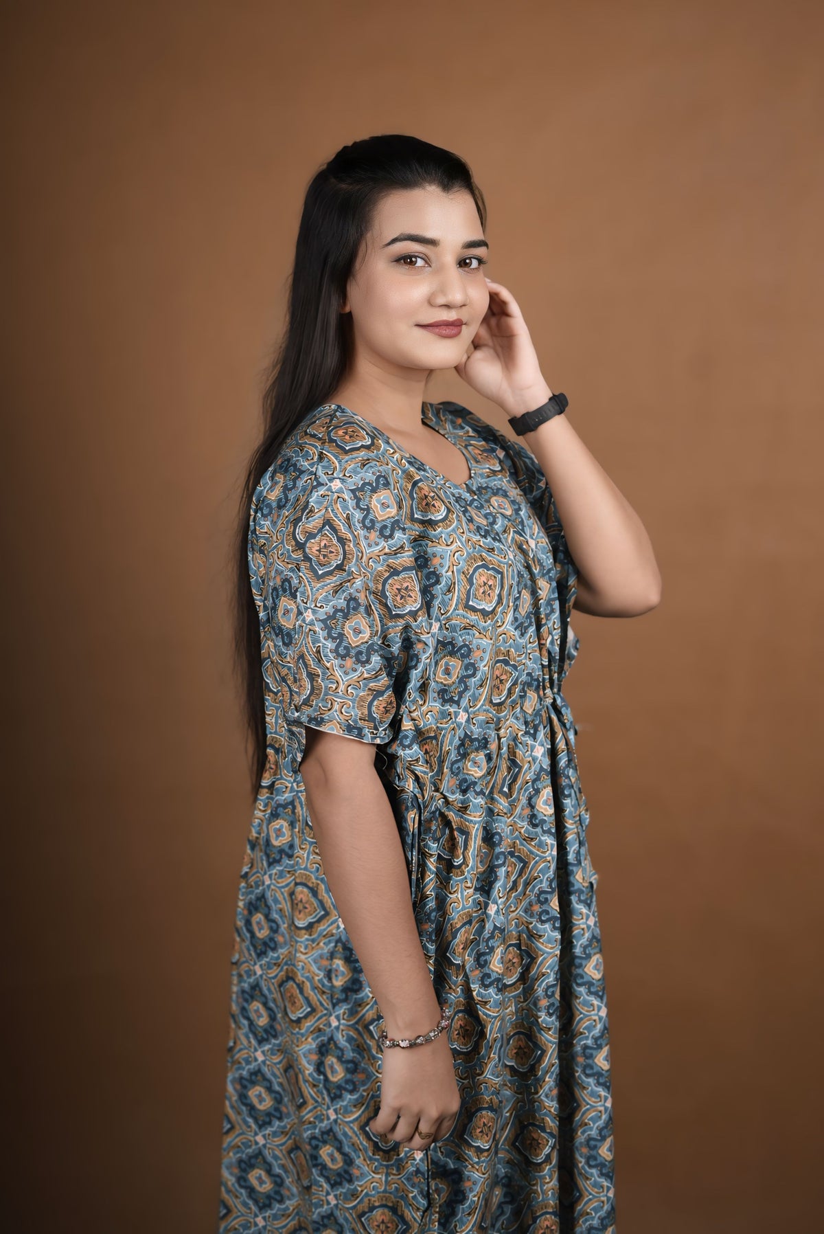 KAFTAN - Ajrak Blue