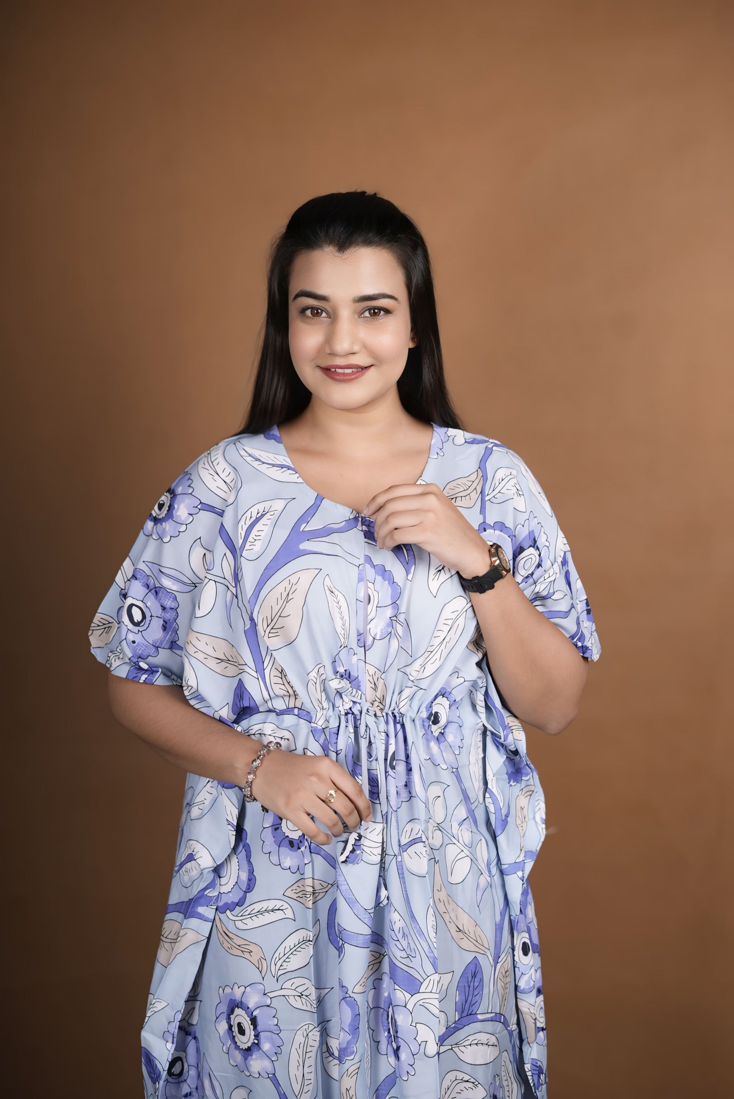 Kaftan - Tie dye Blue
