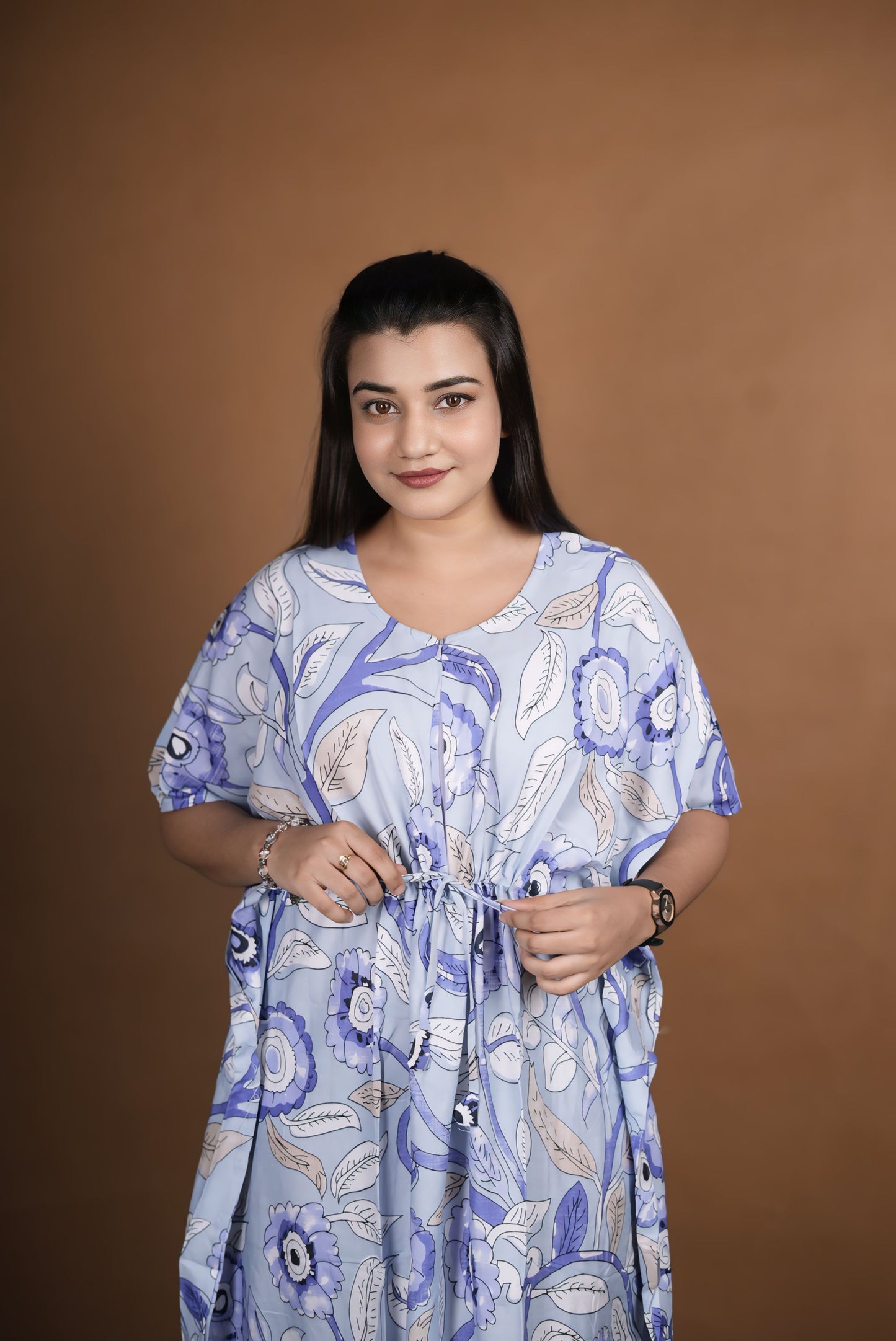 Kaftan - Tie dye Blue
