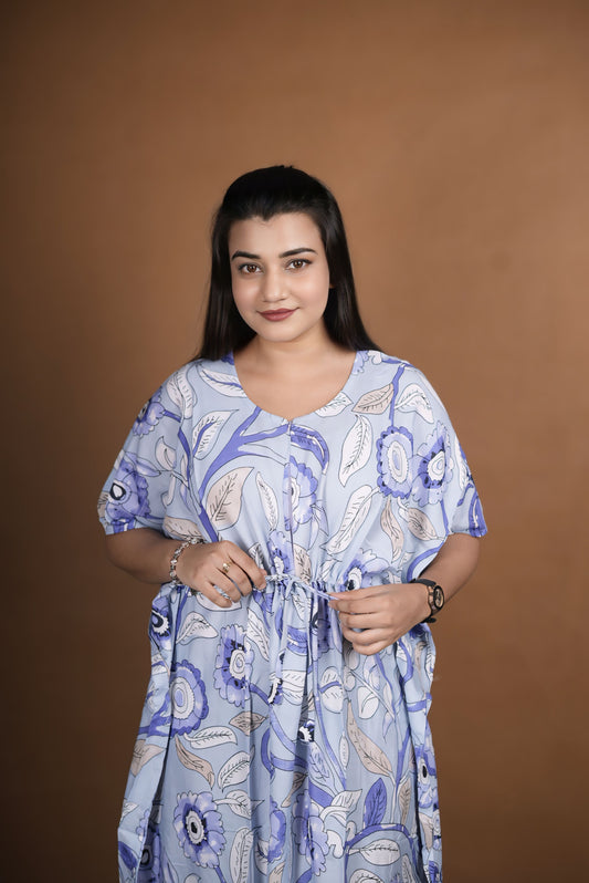 Kaftan - Tie dye Blue