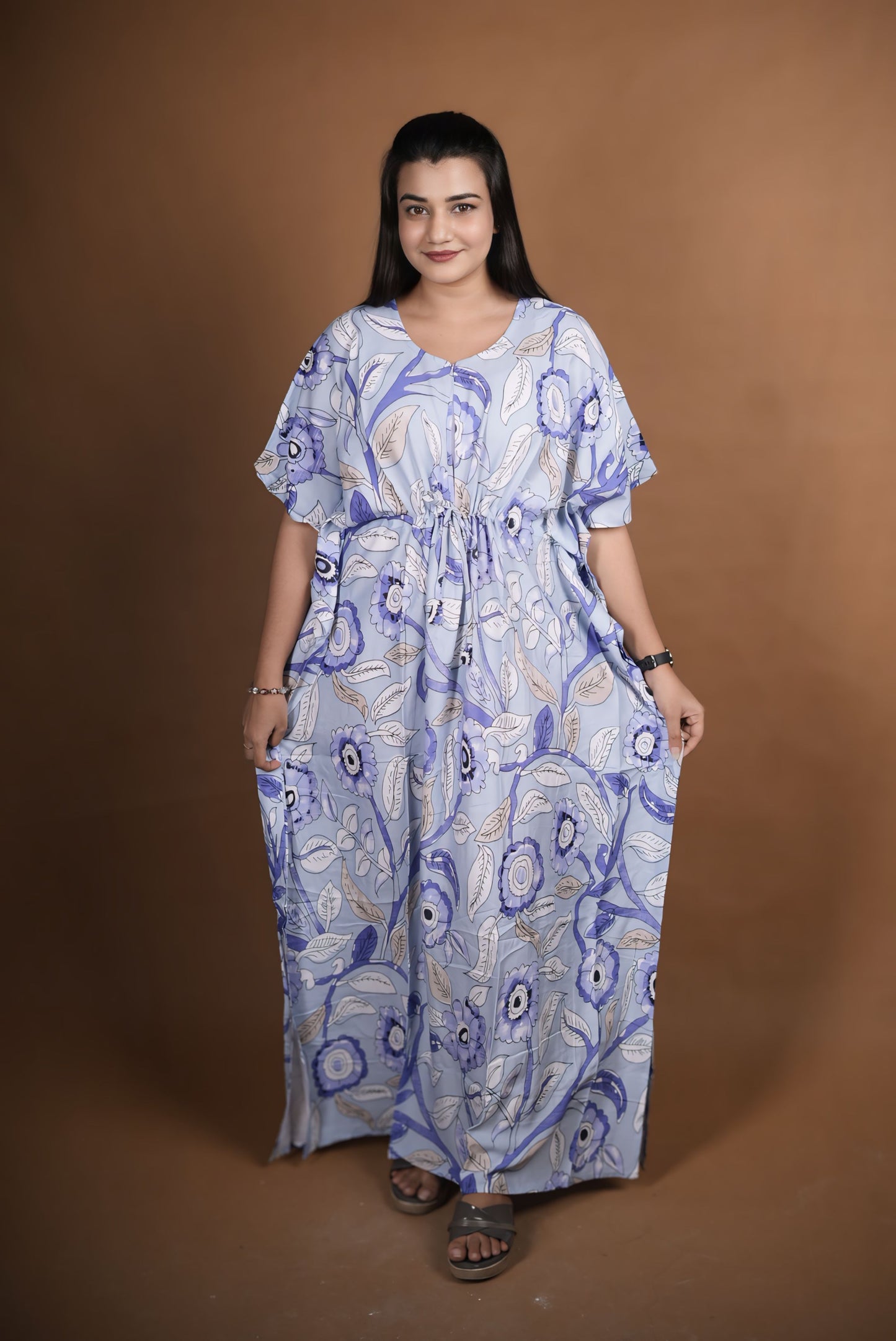 Kaftan - Tie dye Blue