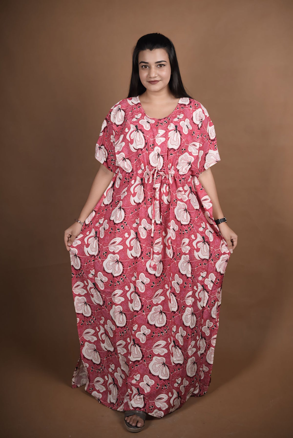 KAFTAN - Rose Butterfly Garden