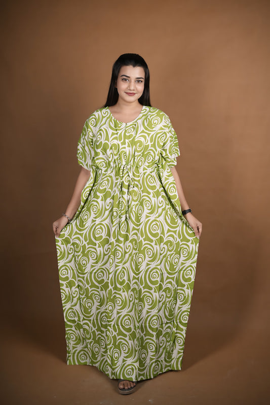 KAFTAN - Amazon Green