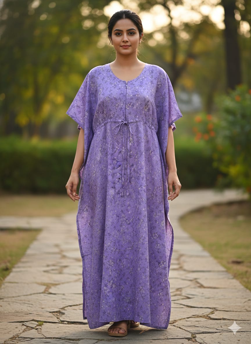 Kaftan - Lavender Floral