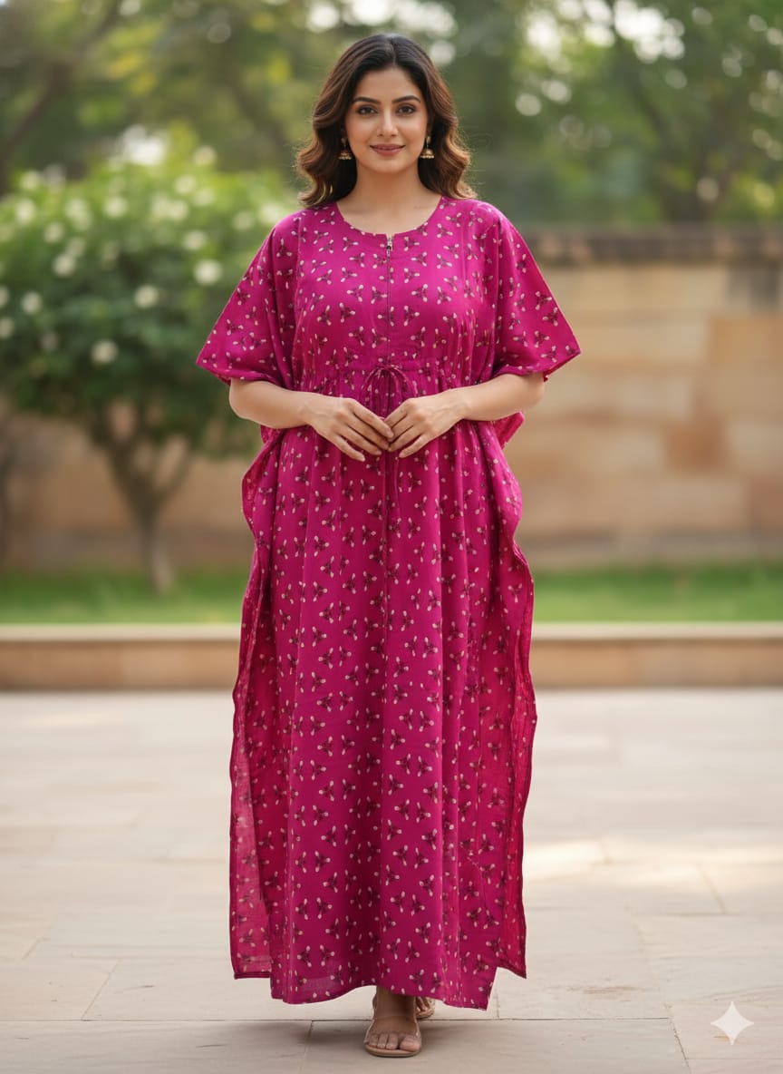Kaftan - Dark Pink