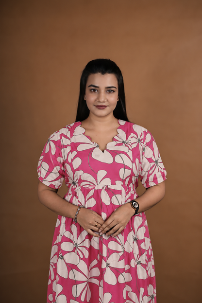 Maxi Dress – Queen Pink