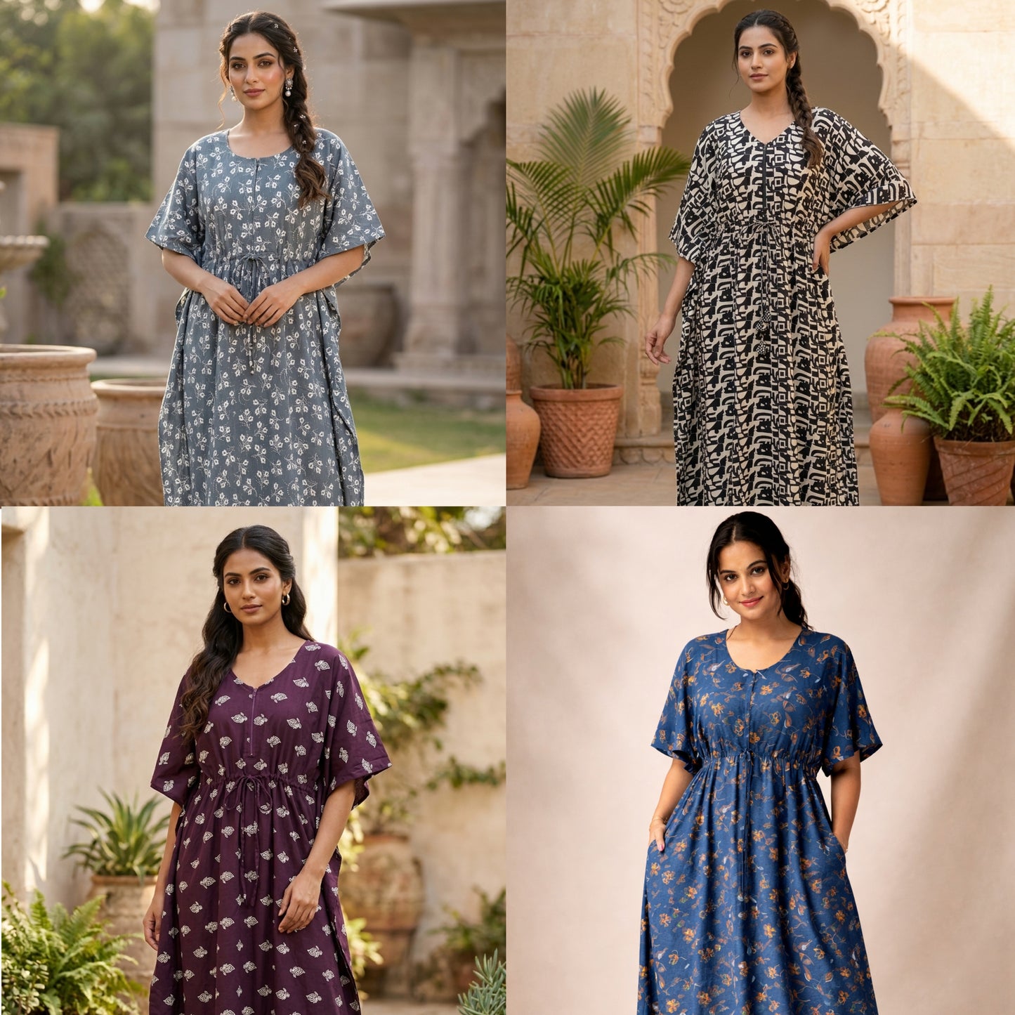 KAFTAN All-Occasion BRIGHT COMBO  (4-Pieces)– Save ₹400