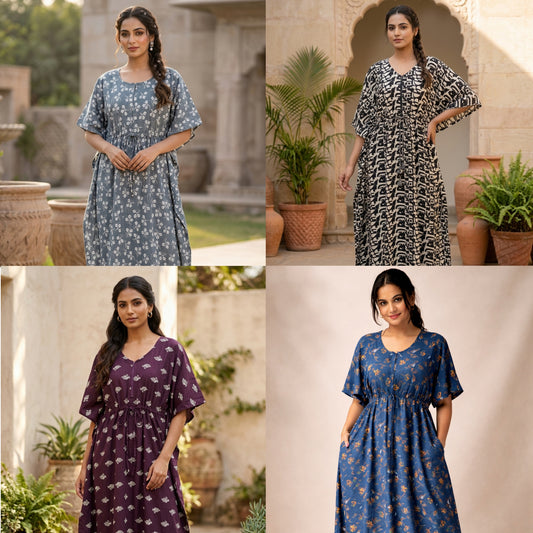 KAFTAN All-Occasion BRIGHT COMBO  (4-Pieces)– Save ₹400