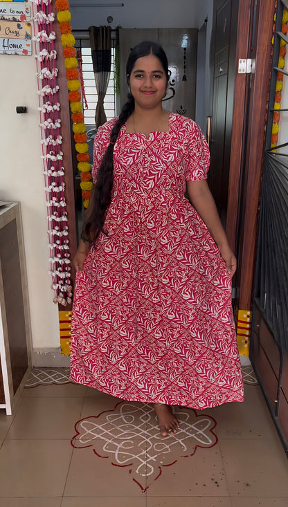 Maxi Dress – PINK FLORAL