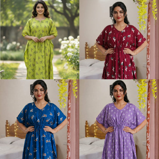 KAFTANS - 4 PIECES COLOURFUL FANTASY(SAVE 400)