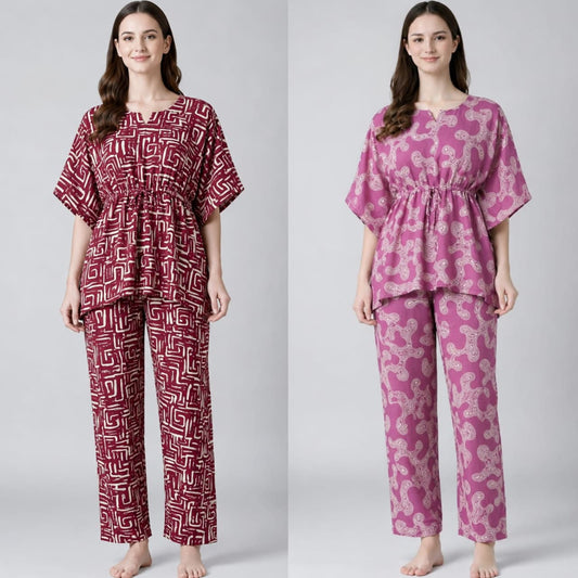 Kaftan coords  - Beauty combo