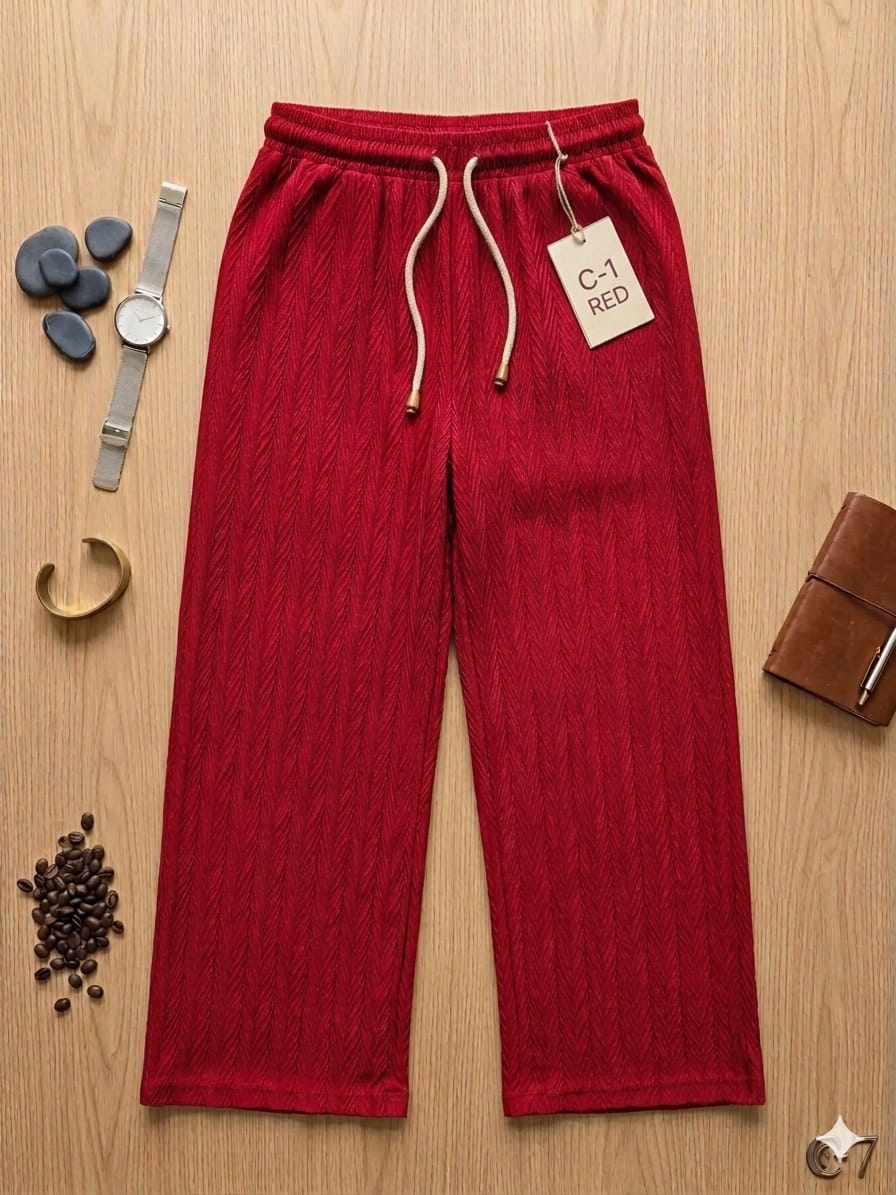 PALAZZO PANT - Red