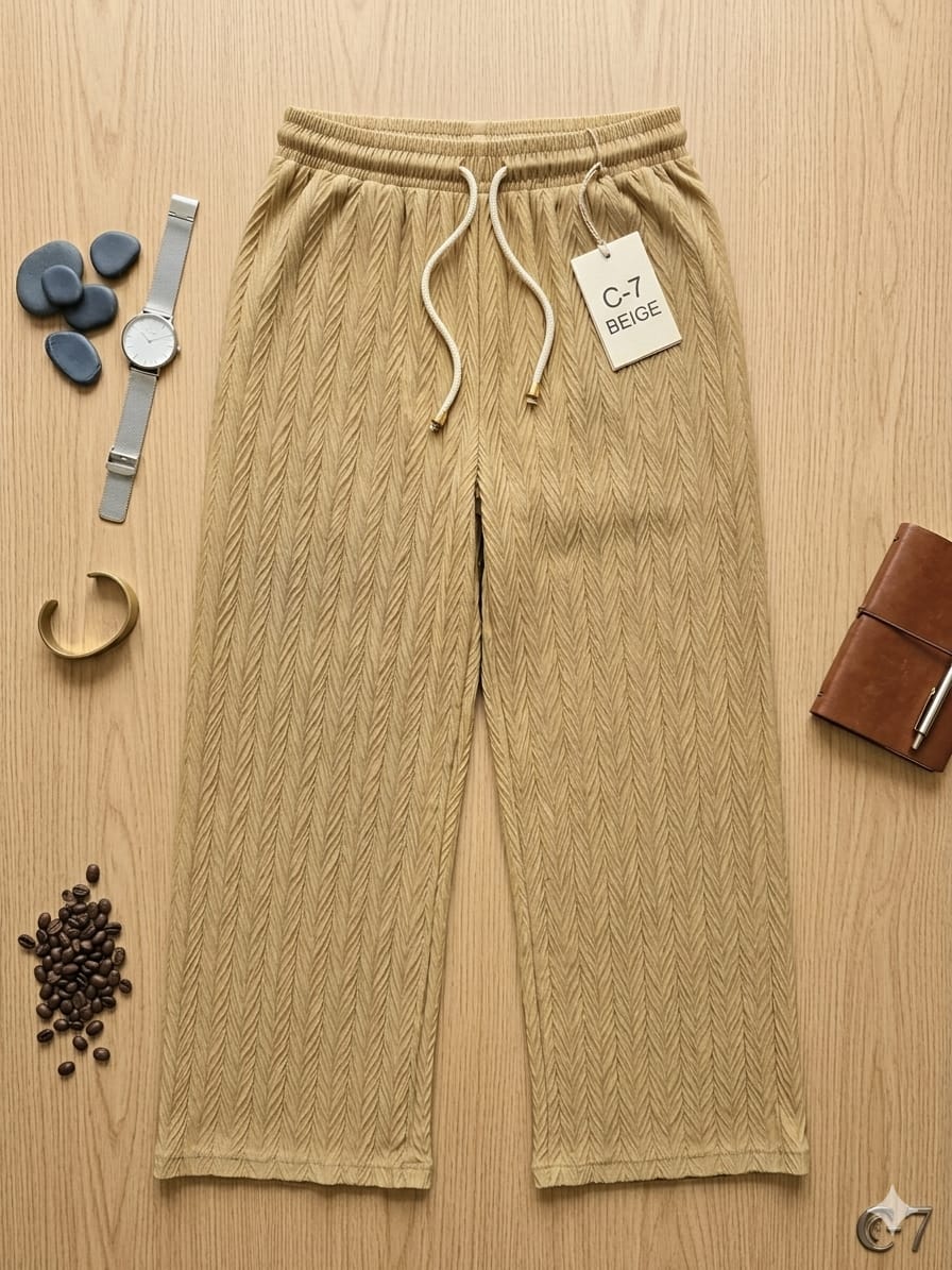PALAZZO PANT - Beige