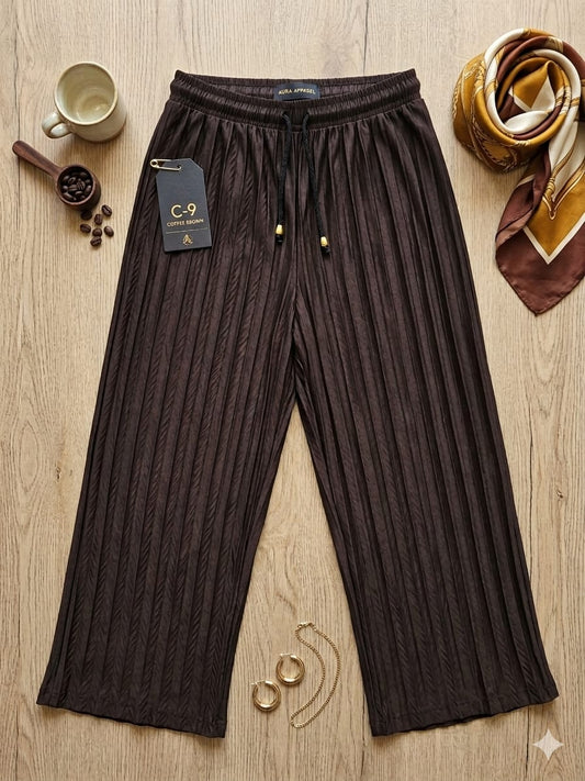 PALAZZO PANT - Brown