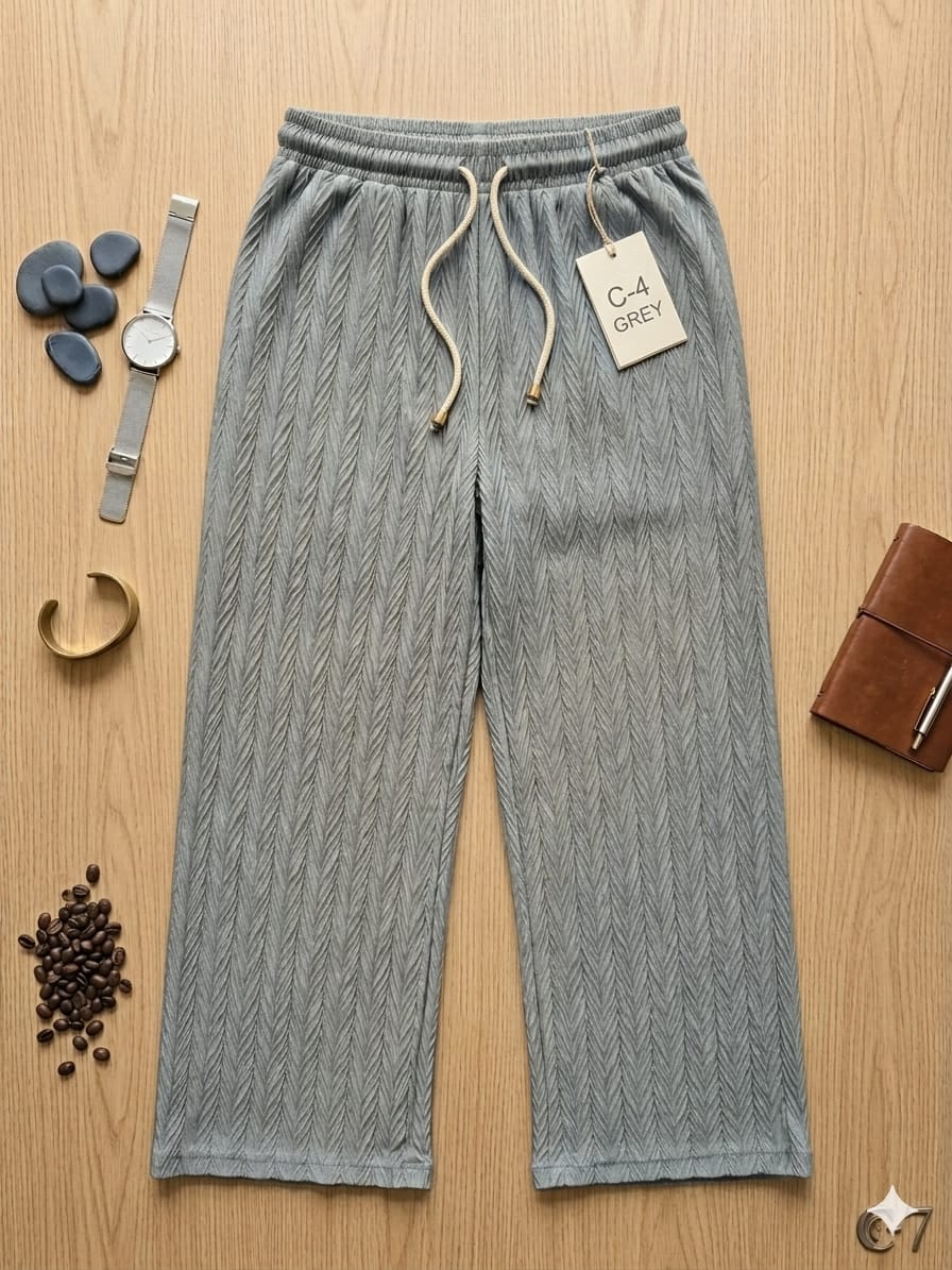 PALAZZO PANT - Grey