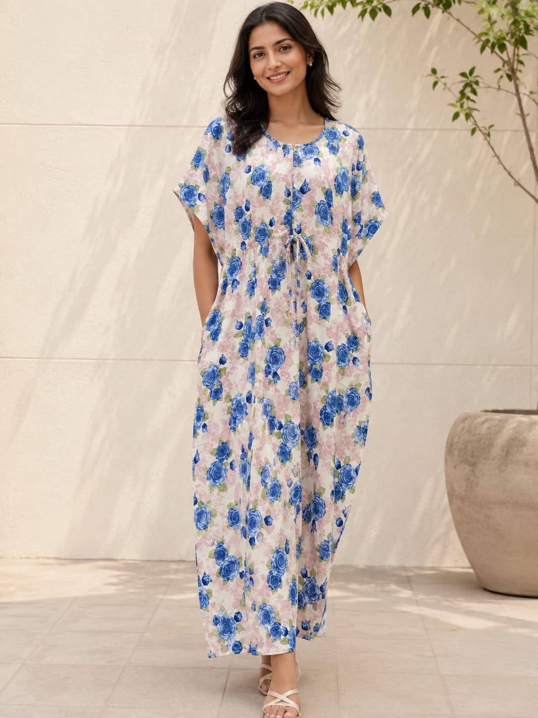 Kaftan - Ocean Rose