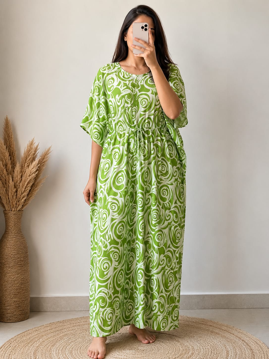 KAFTAN - Amazon Green