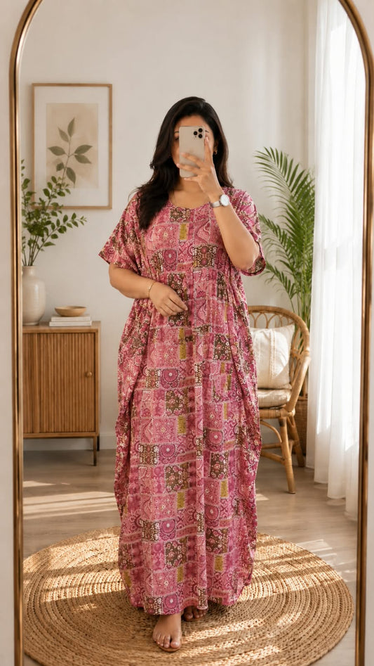 Kaftan - Baby Pink